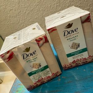 Dove Holiday Treats beauty bars Peppermint bark